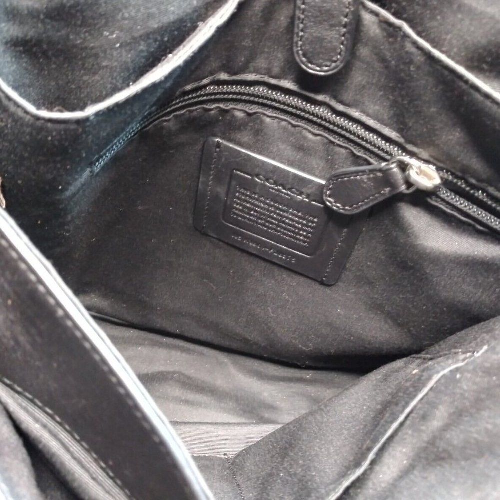 Coach F28575 Men's Charles Messenger Bag In Signature Coated Canvas Bag - Picture 8 of 9